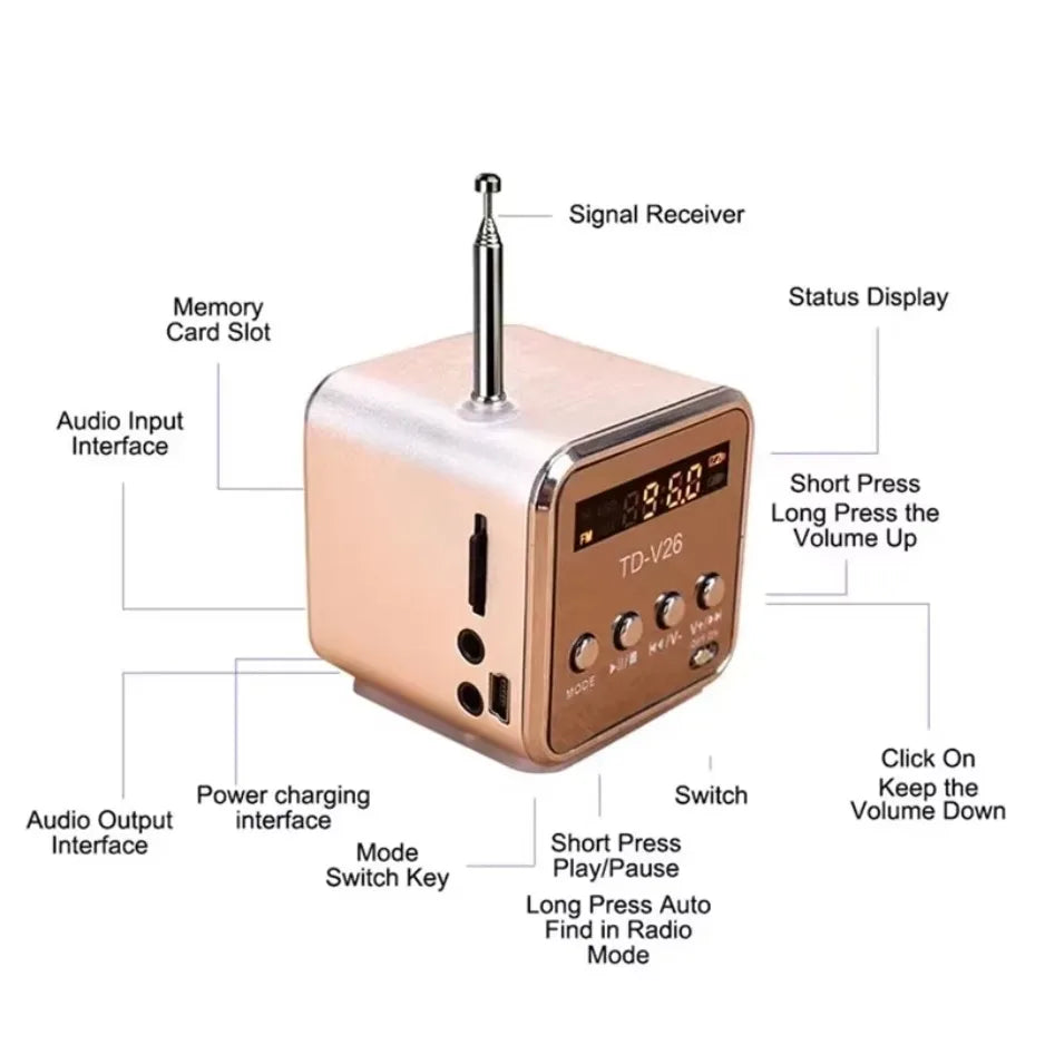 Radio Vintage Bluetooth